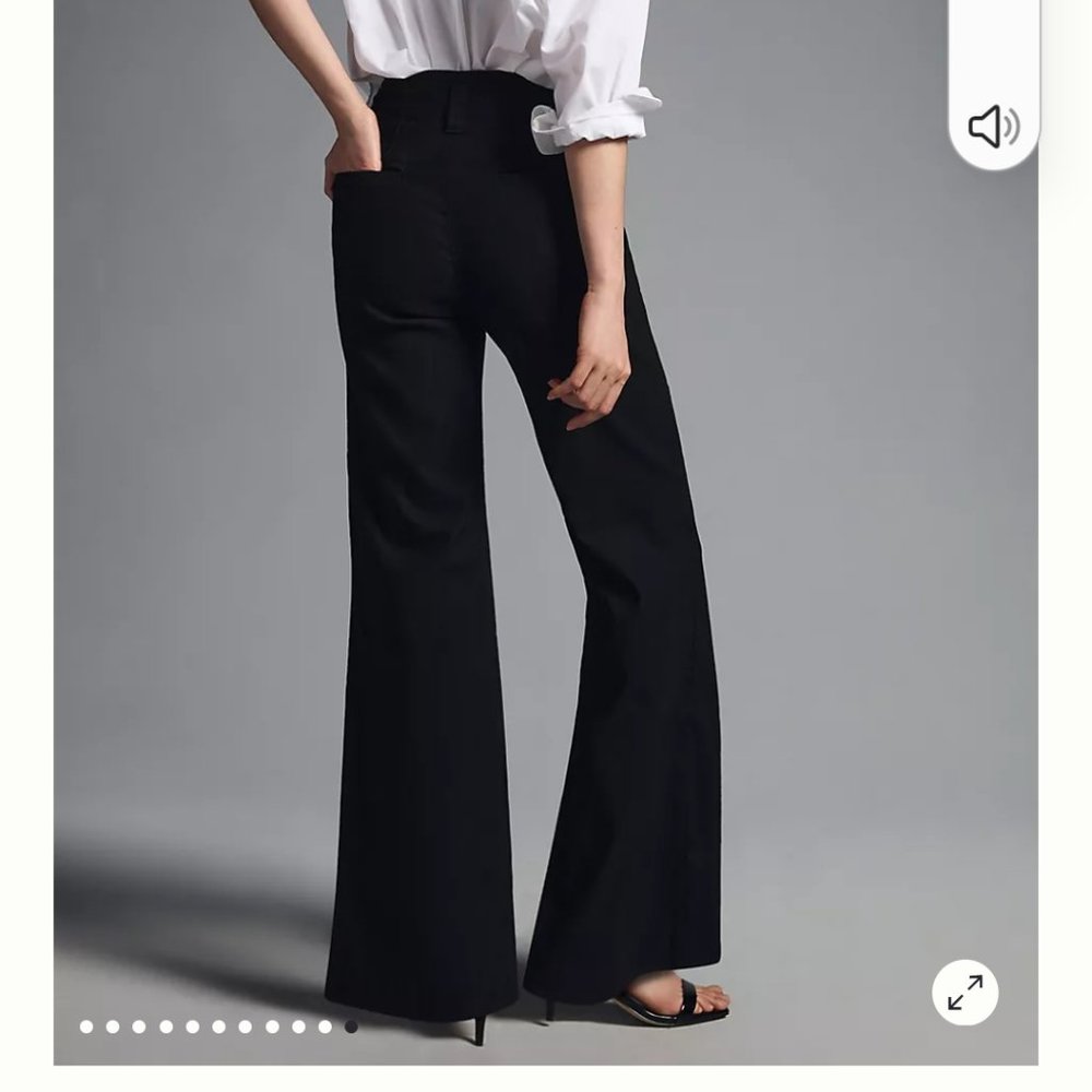 Maeve black The Naomi pants NWT